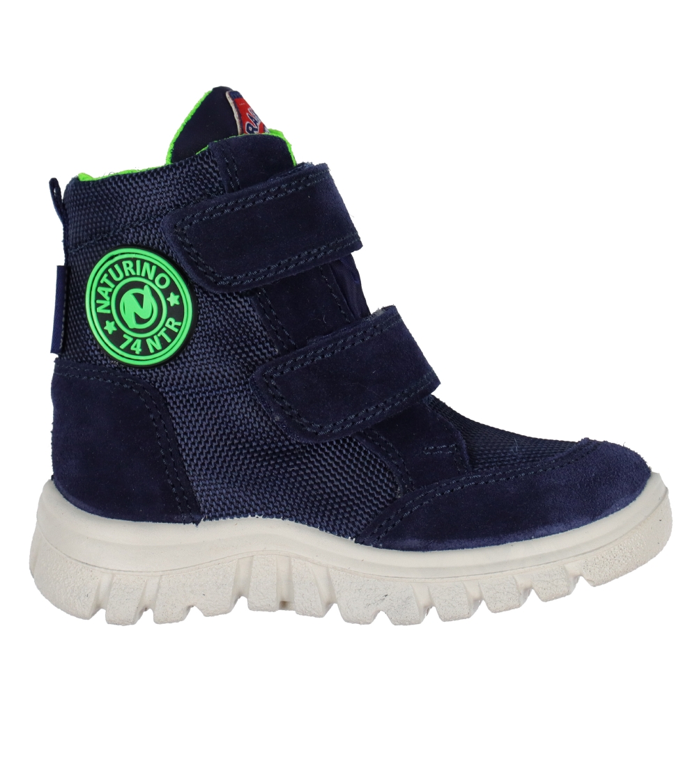 Naturino Winter Boots - Geminae - Navy/Green Flour