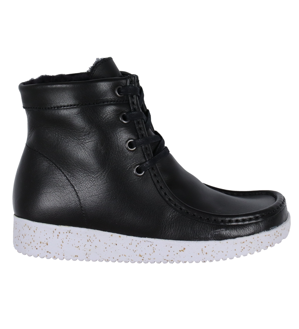 Nature Winter Boots w. For - Asta - Black