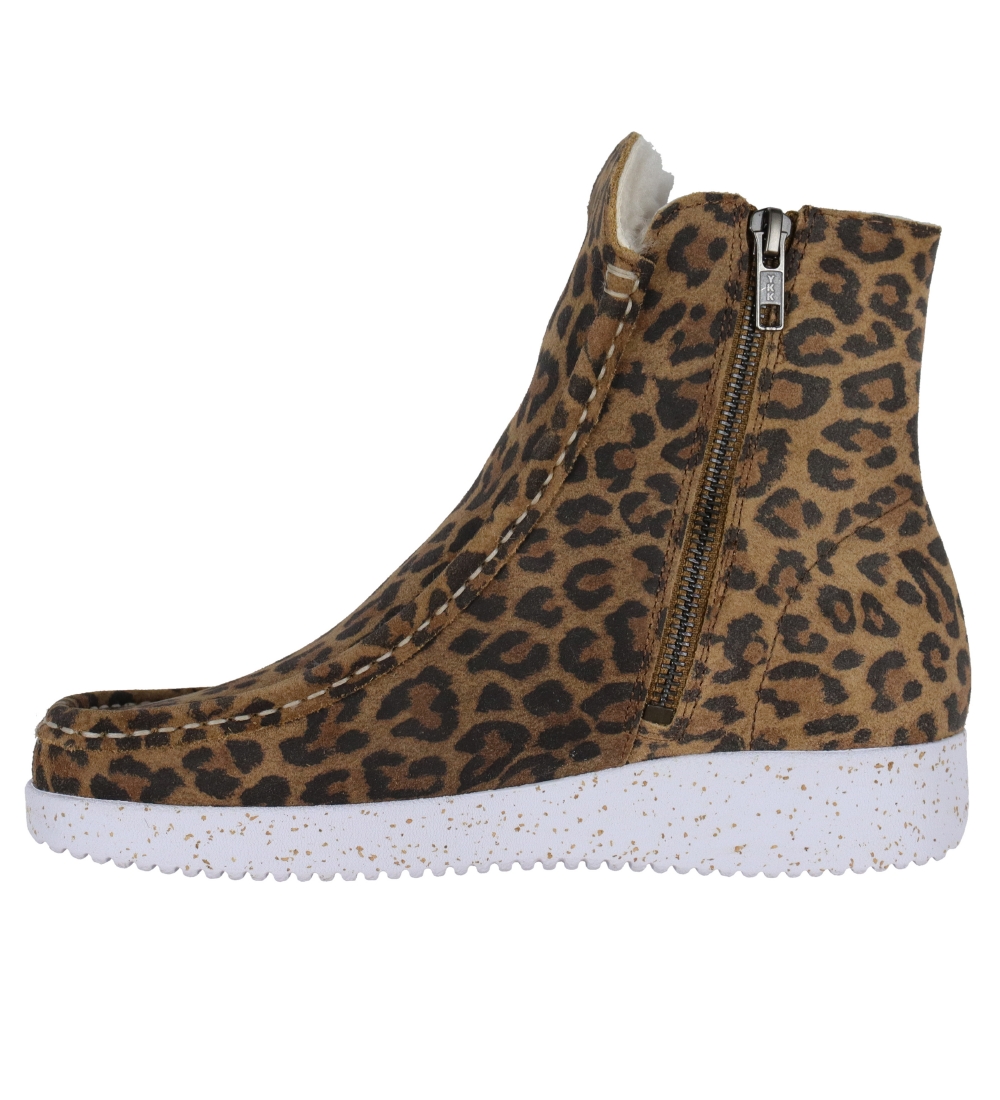 Nature Winter Boots w. For - Nanna - Leopard