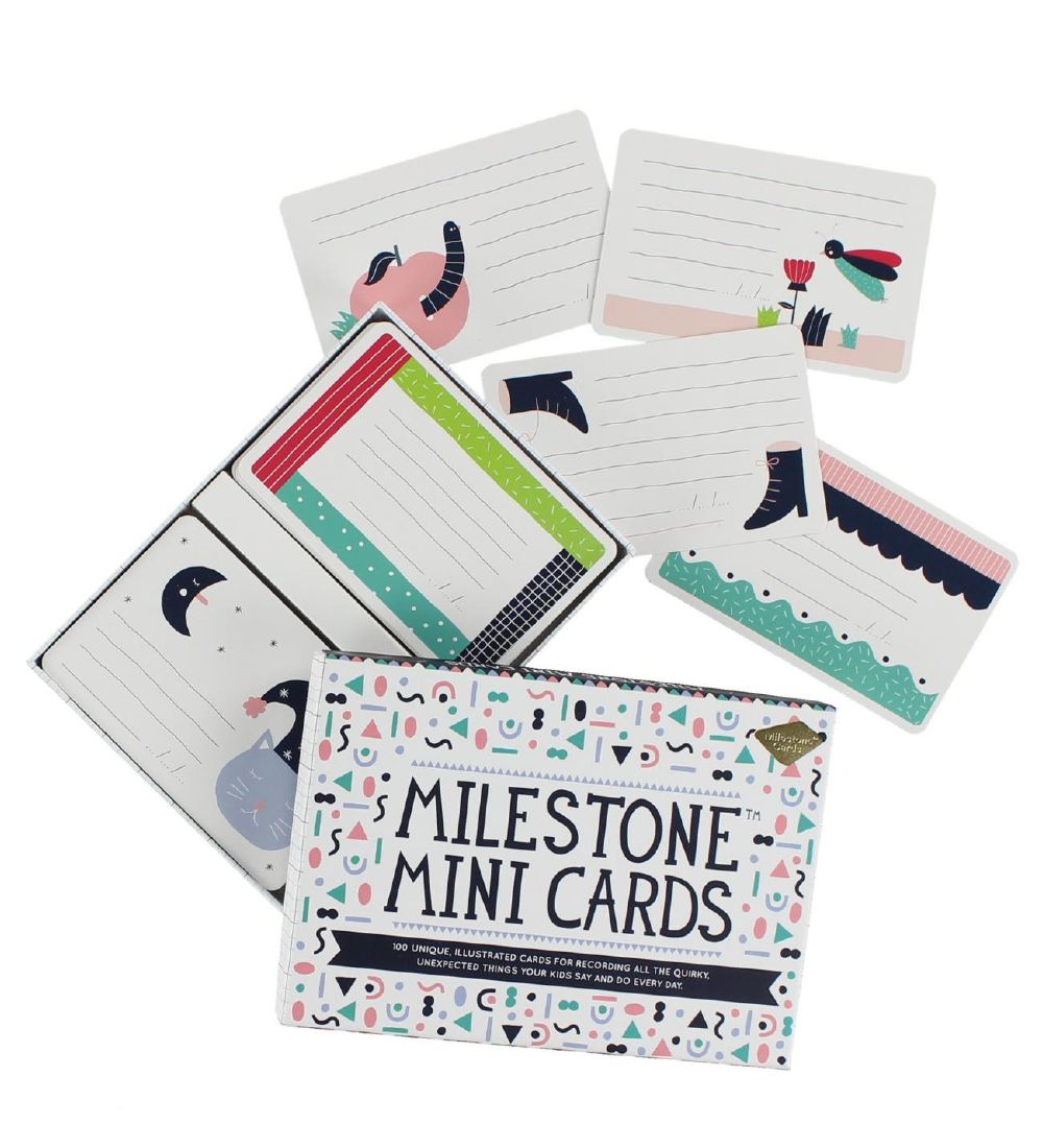 Milestone Mini Cards - English - 100 pcs