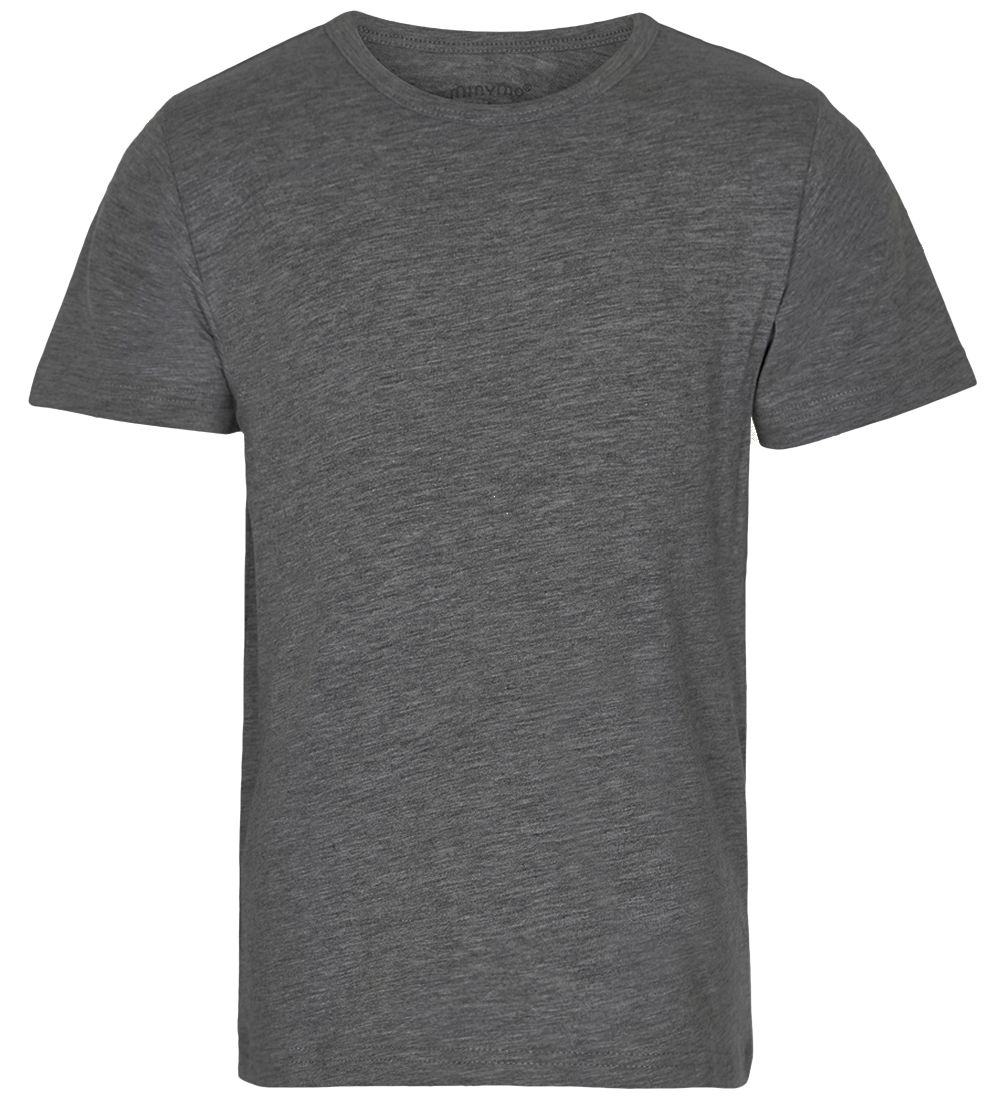 Minymo T-shirt - 2-Pack - Blue/Grey