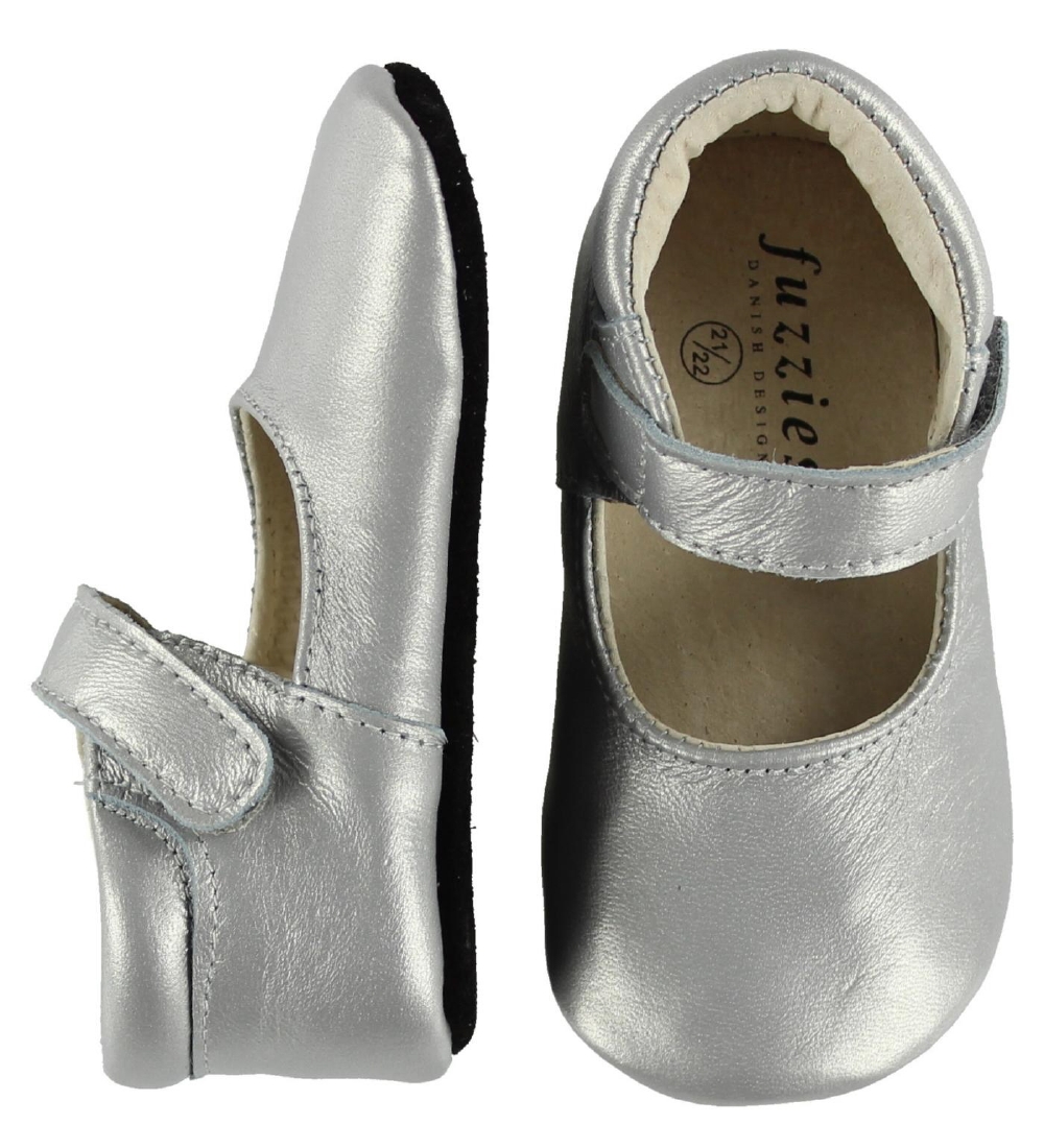 Fuzzies Ballerina Slippers - Amanda - Titanium