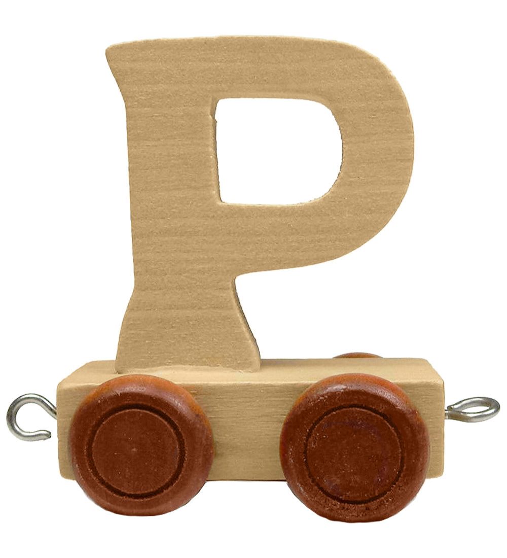 Bino Toys Alfabettrein - Hout - 5 cm - Blz