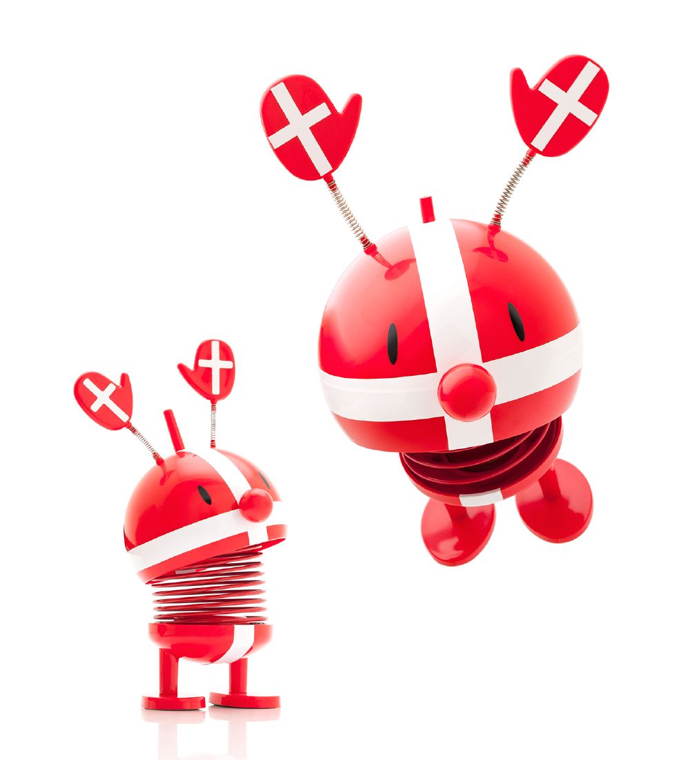 Hoptimist Baby Roligan - 7 cm - Red