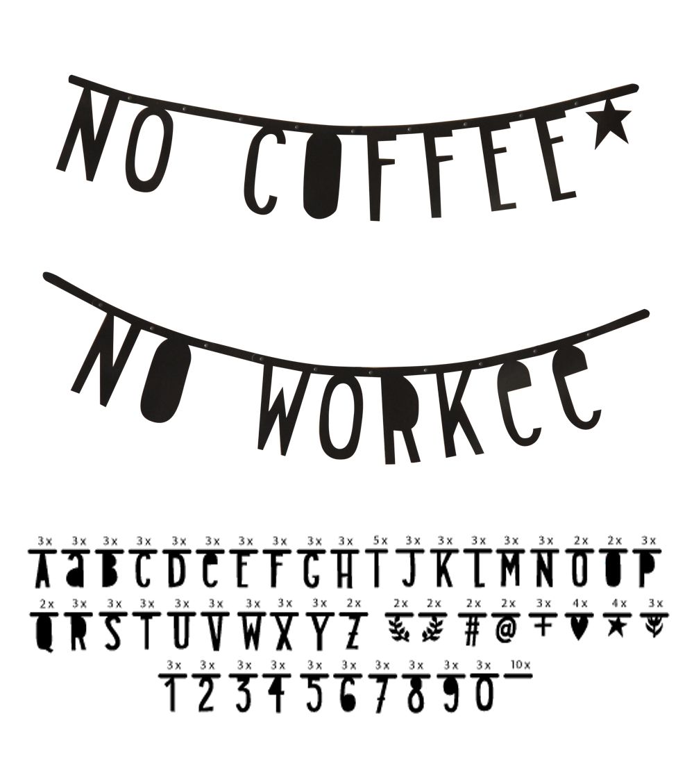 A Little Lovely Company Banner - 5x10 - Black Letters