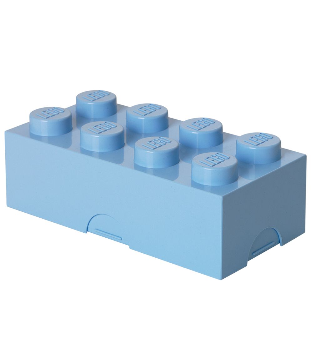 LEGO® Storage Lunchbox - 8 Knobs - Light Blue