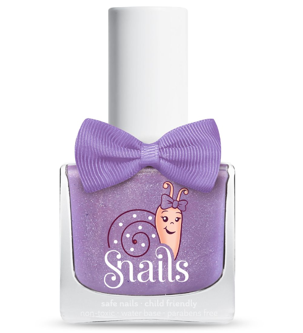 Snails Nagellack - Purple Komet - Lavendel m. Glitter