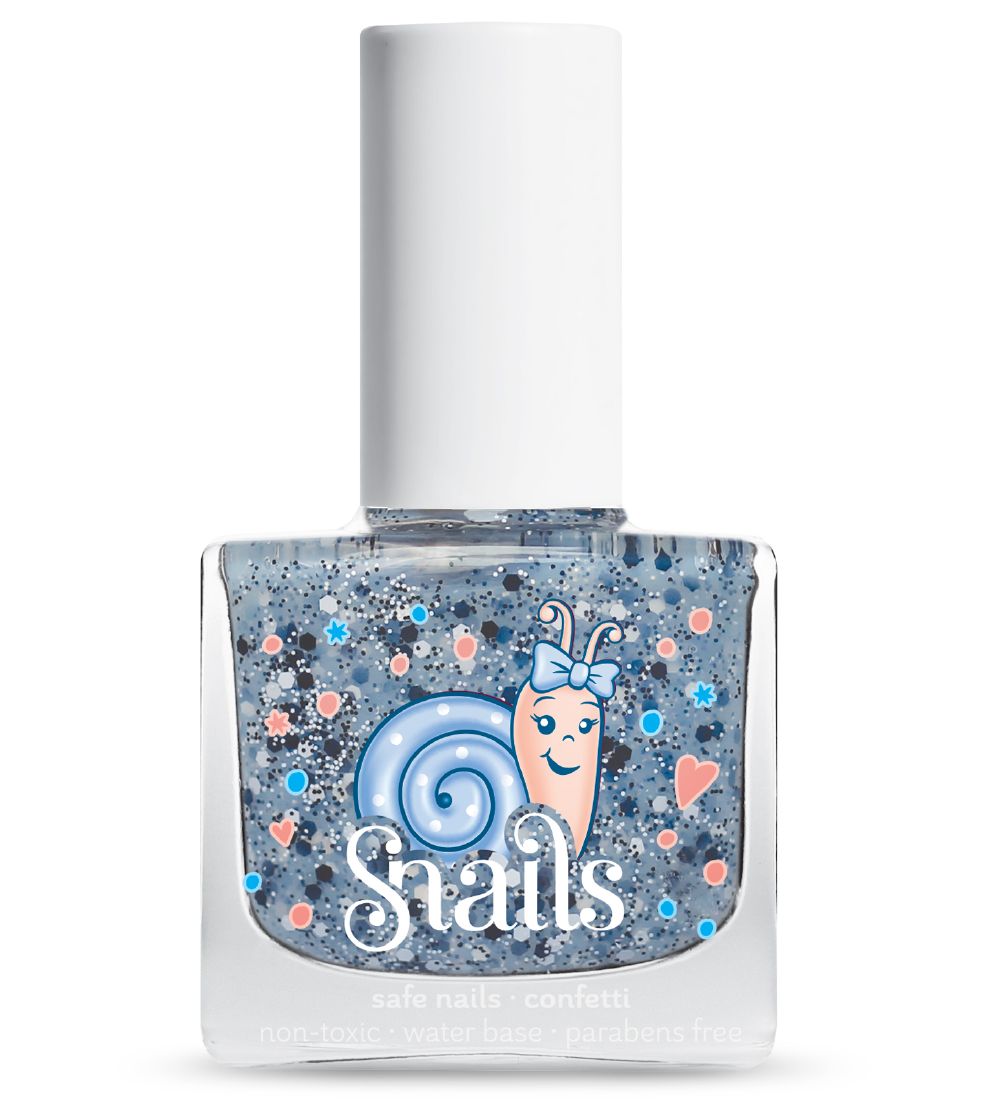 Snails Nagellak - Snails Confetti - Lichtblauw Glitter Mix