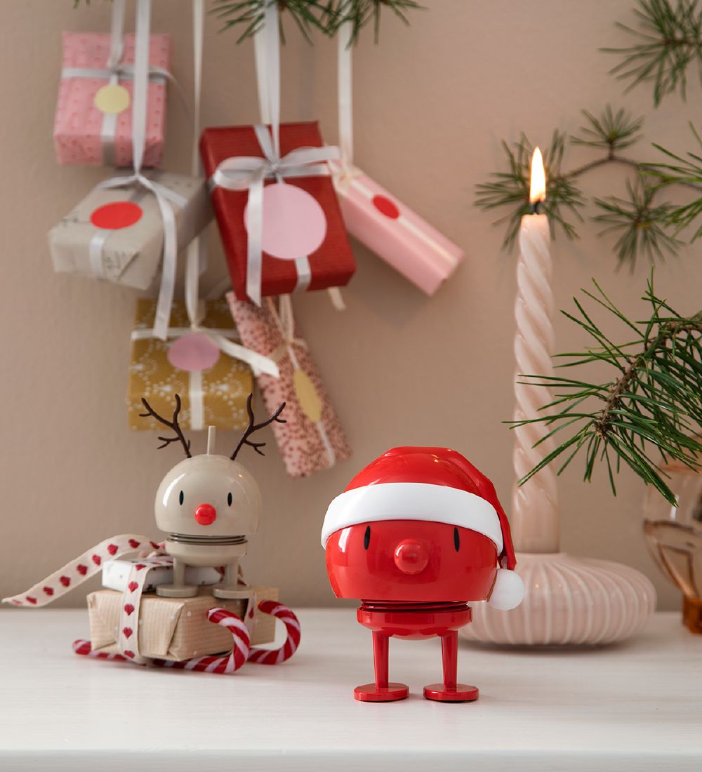 Hoptimist Baby Bumble - Rudolf - 10 cm - Brown