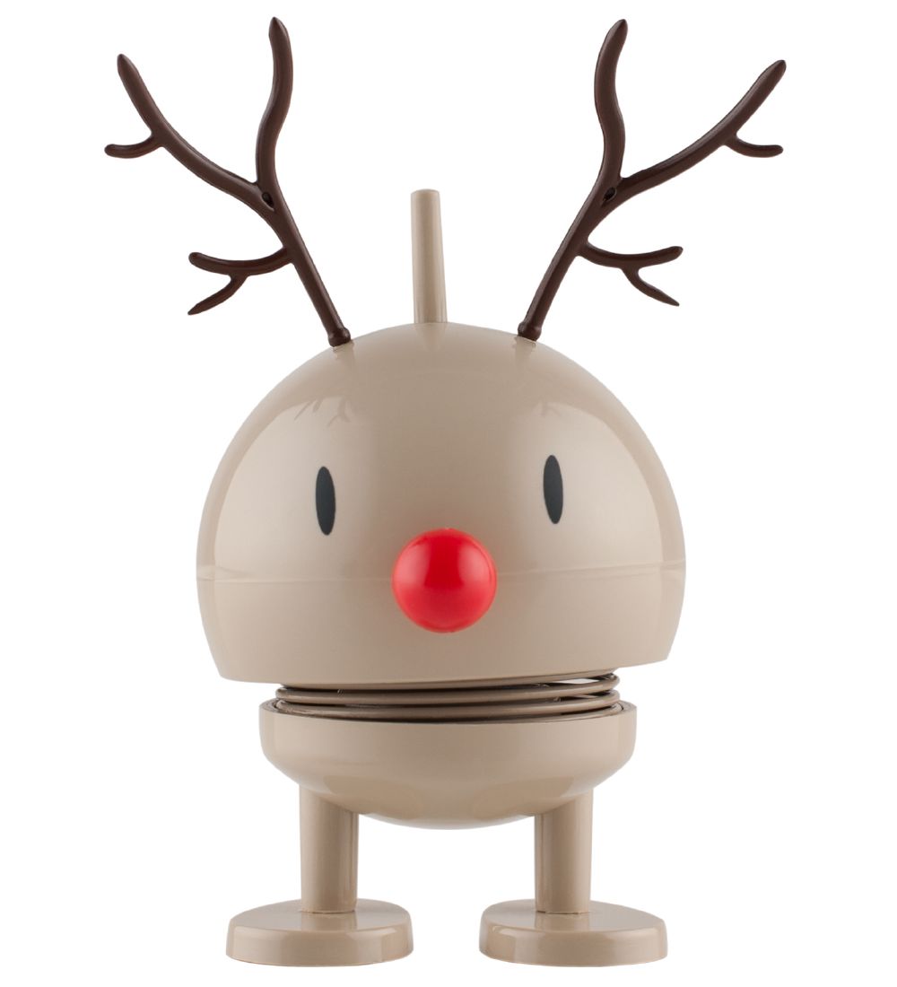 Hoptimist Baby Bumble - Rudolf - 10 cm - Brown