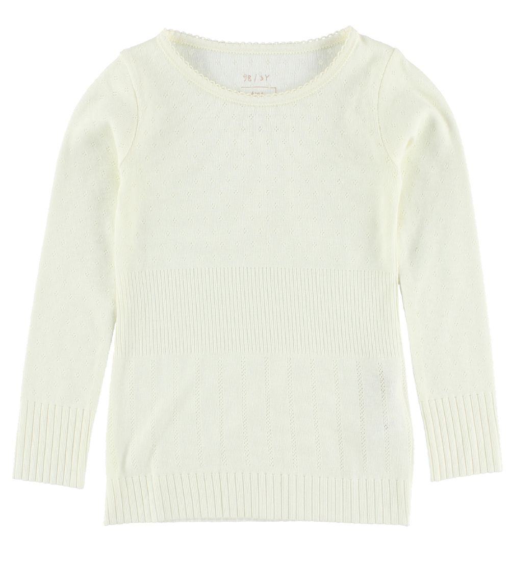 Noa Noa miniature Blouse - Ivory w. Pointelle