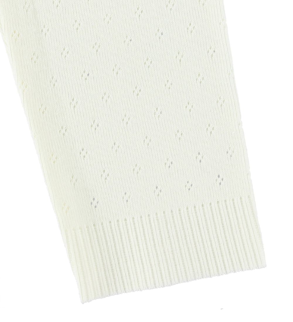 Noa Noa miniature Leggings - Ivory w. Pointelle