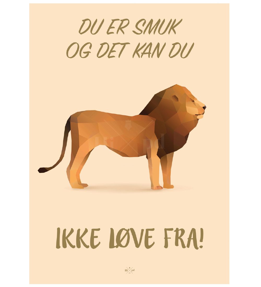 Hipd Poster - A3 - Lion