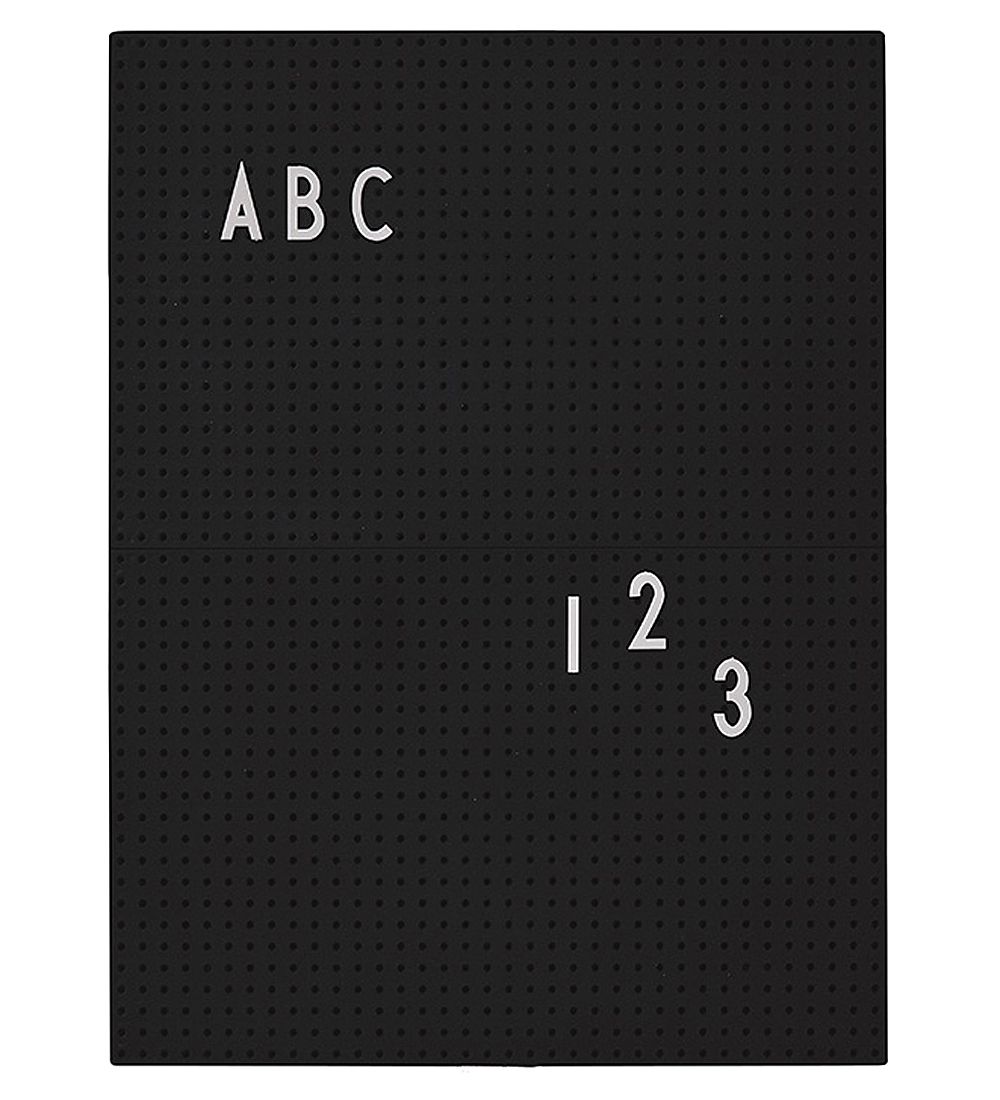 Design Letters 칠판 - A4 - 검은색