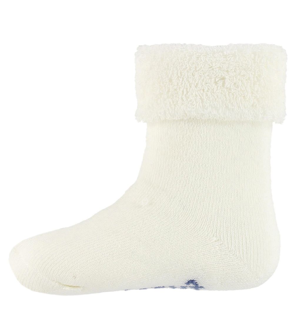 Fuzzies Terry Socks - White