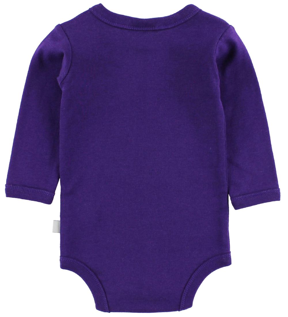 Fuzzies Bodysuit L/S - Purple