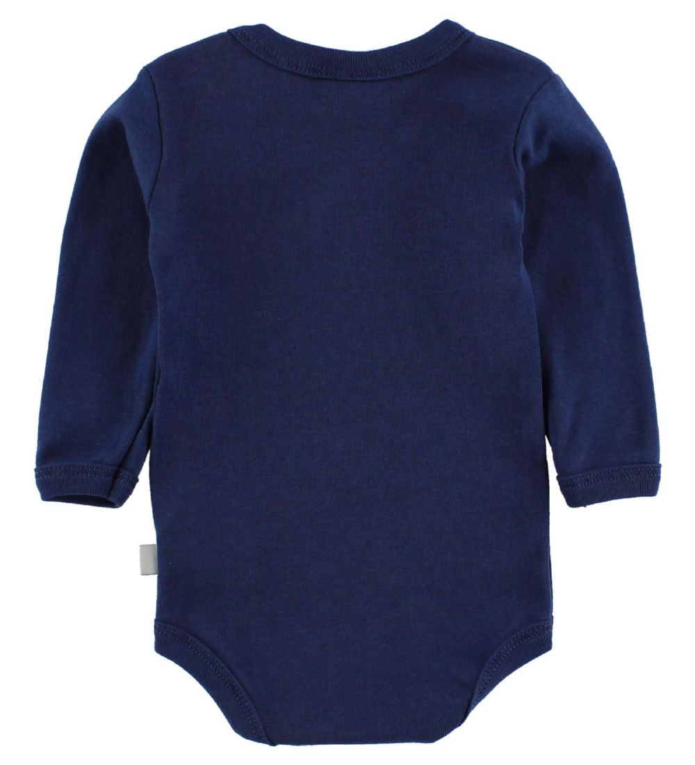 Fuzzies Bodysuit L/S - Navy