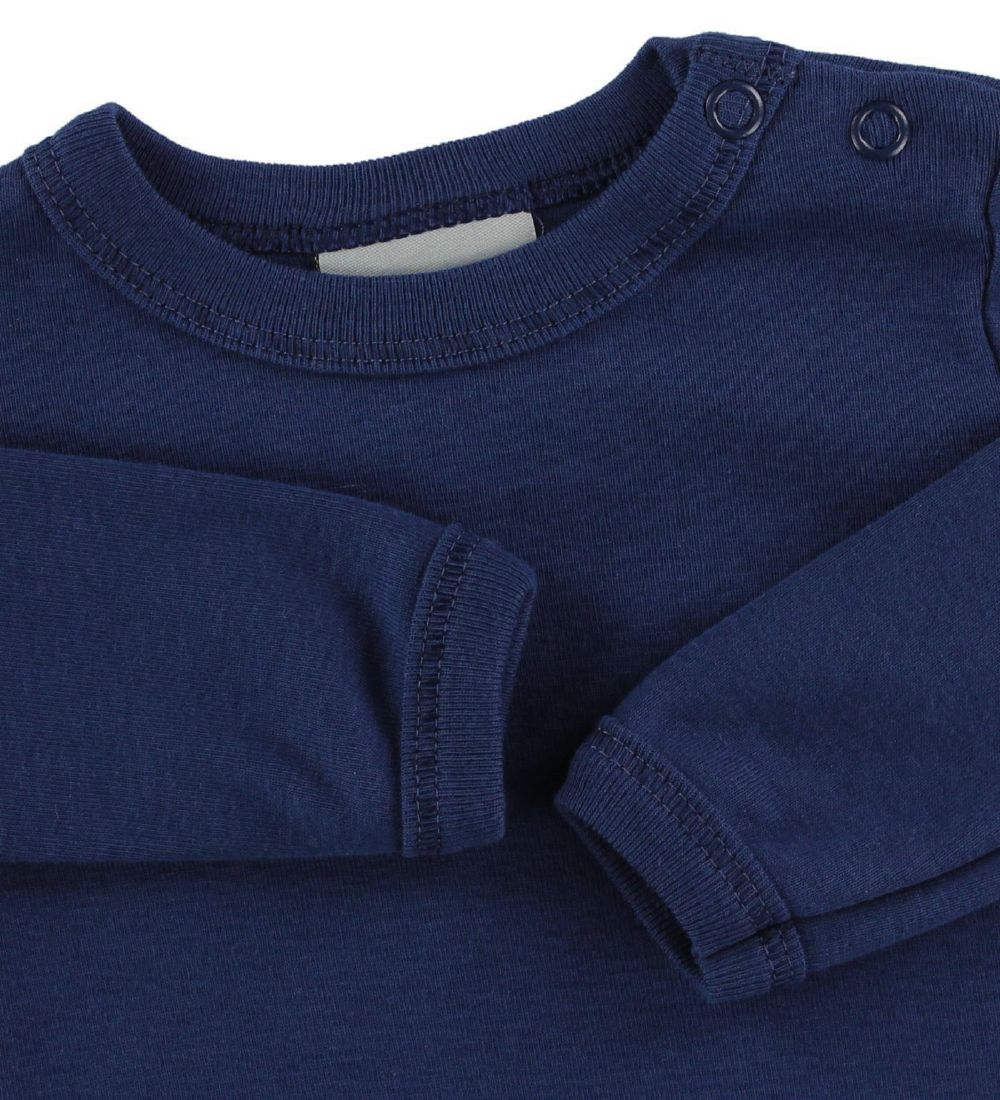 Fuzzies Bodysuit L/S - Navy