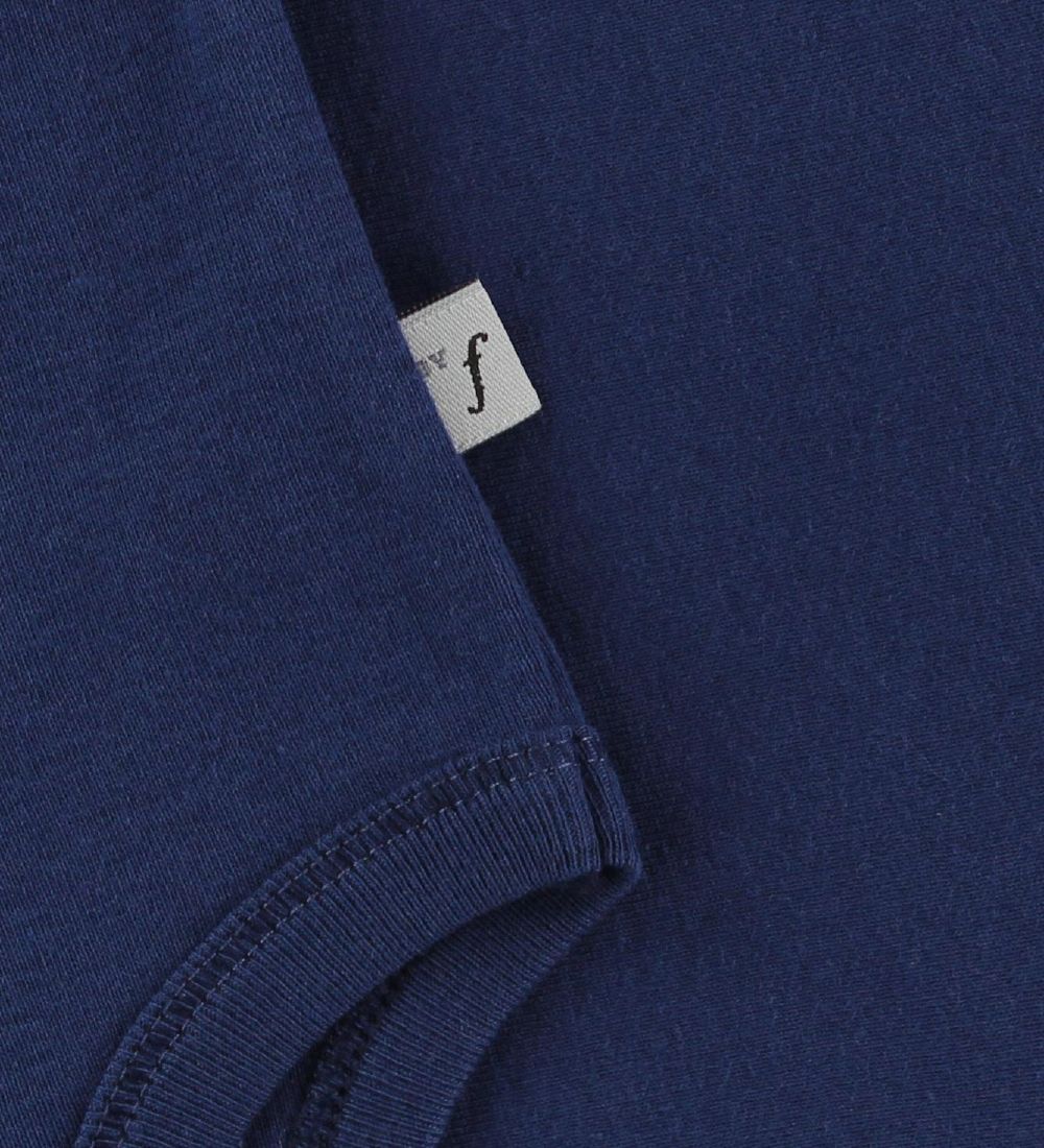 Fuzzies Bodysuit L/S - Navy
