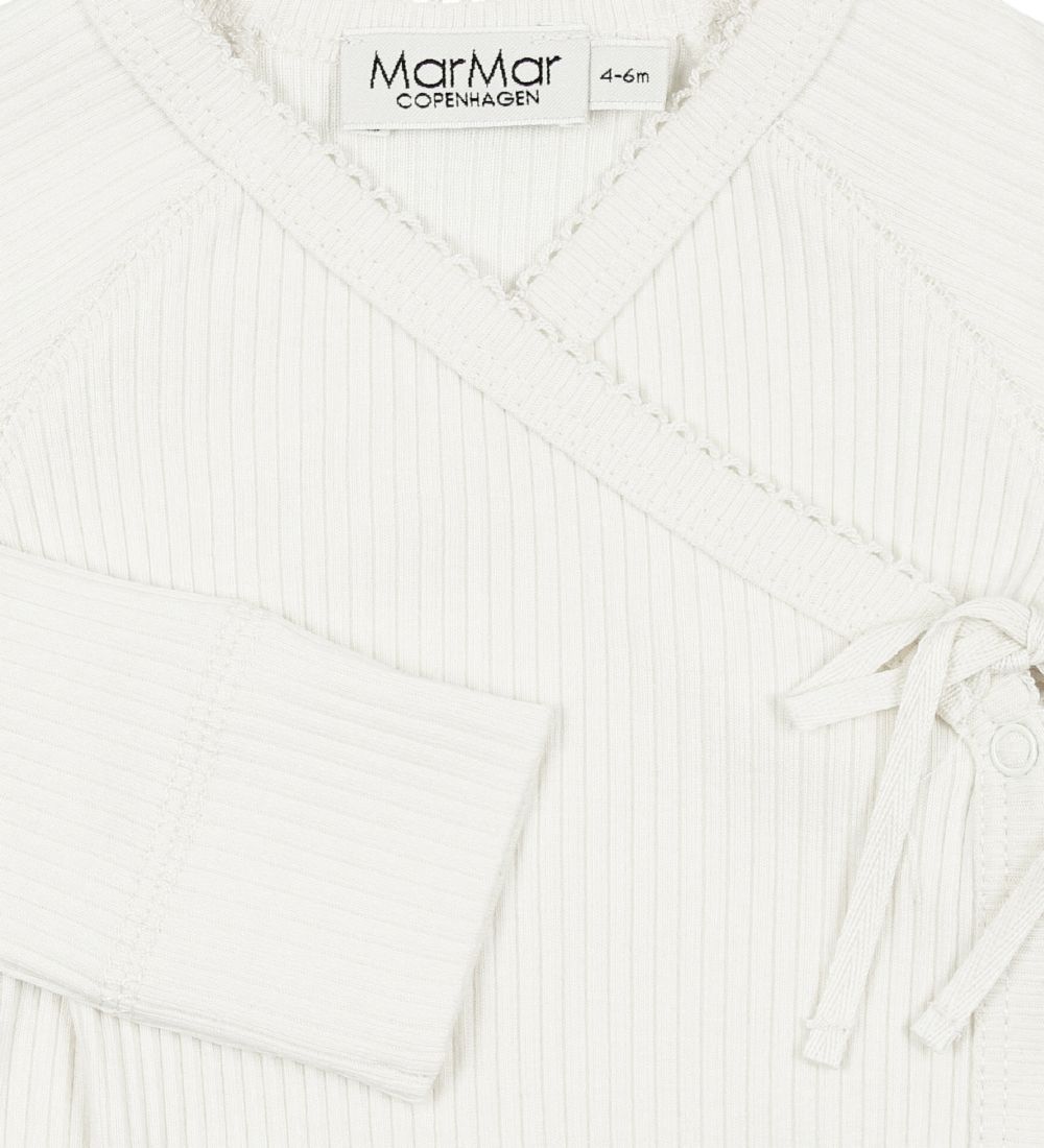 MarMar Wrap Bodysuit L/S - Off-White