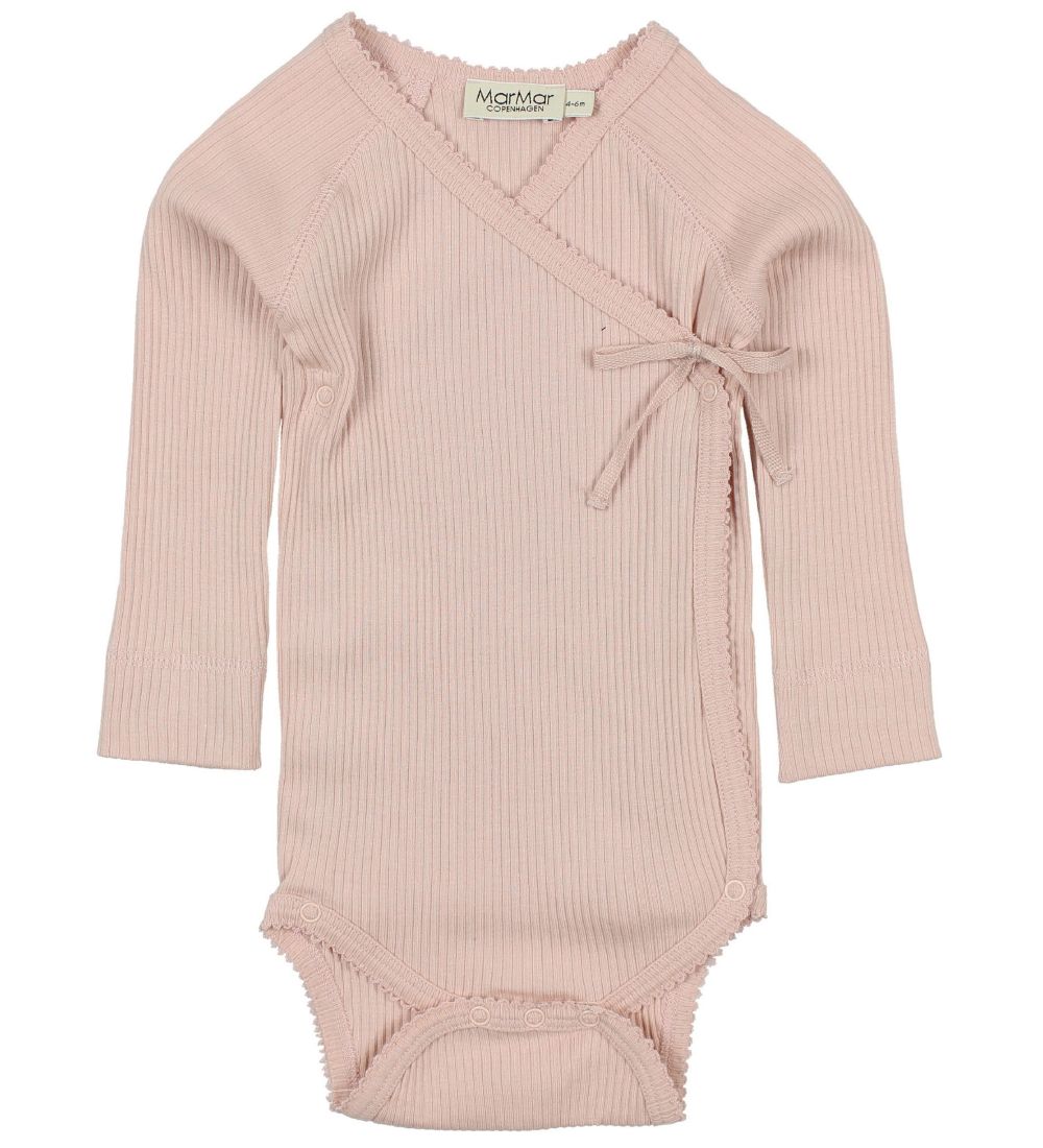 MarMar Wrap Bodysuit L/S - Rose