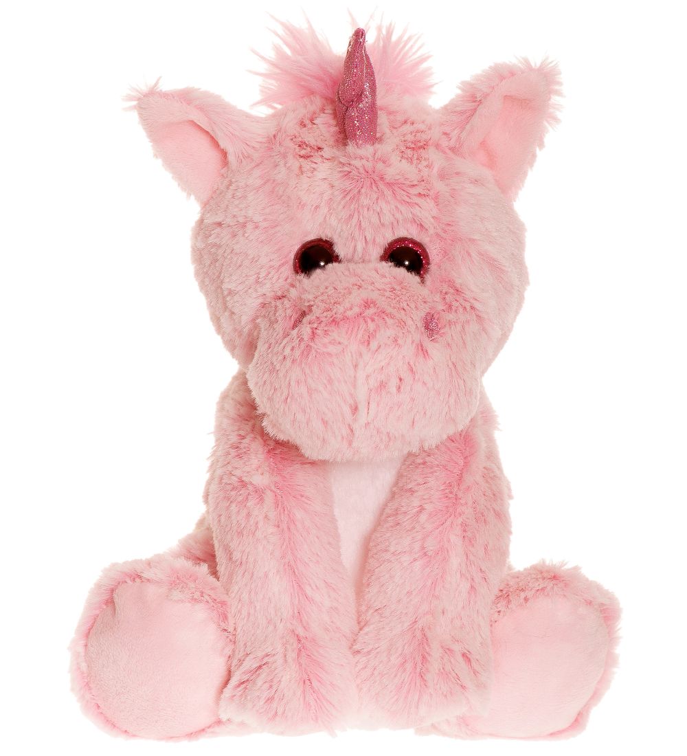 Teddykompaniet Soft Toy - Little Unicorn - 20 cm - Pink