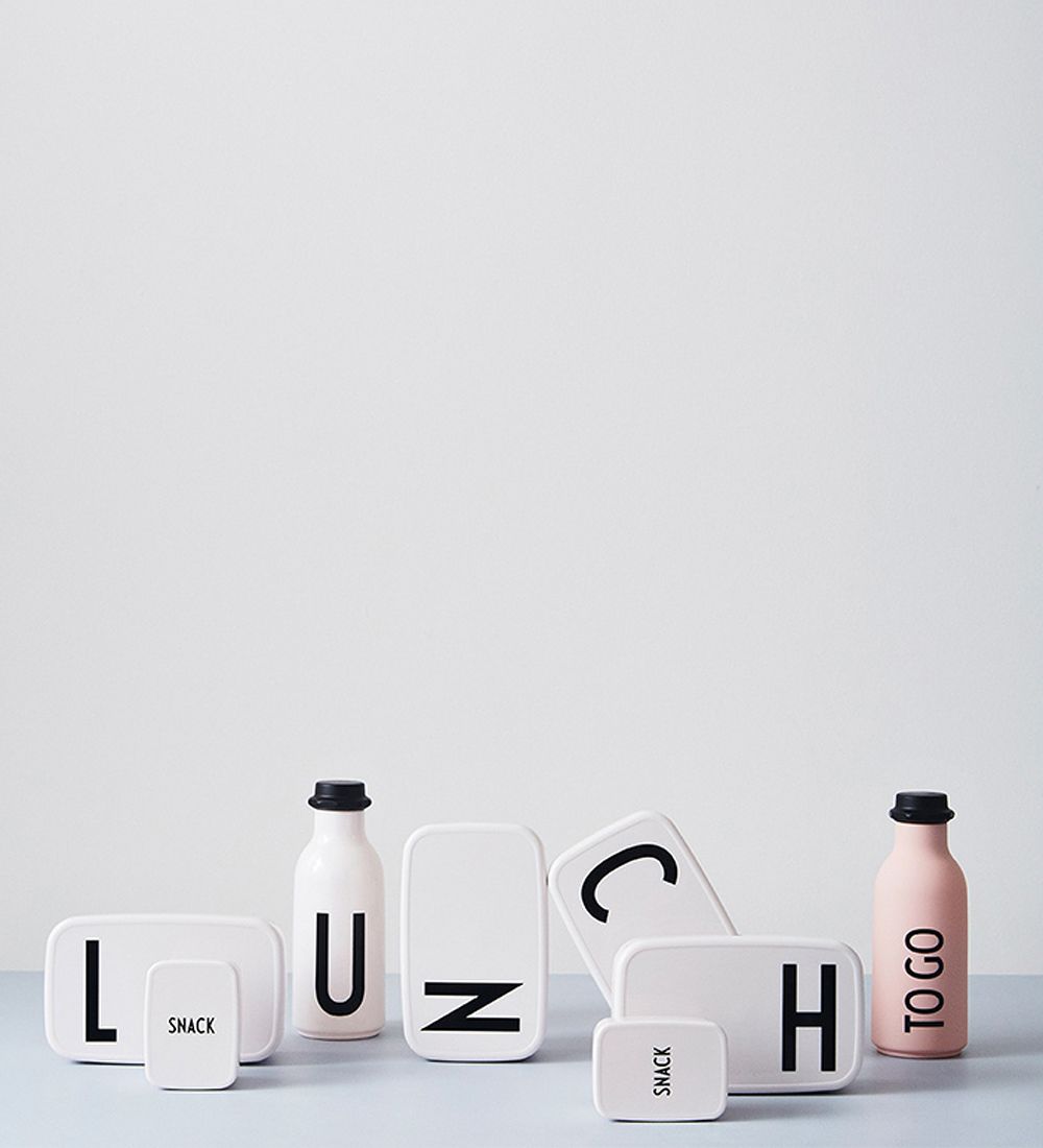 Design Letters Juomapullo - 500 ml - Vaaleanpunainen M. To Go