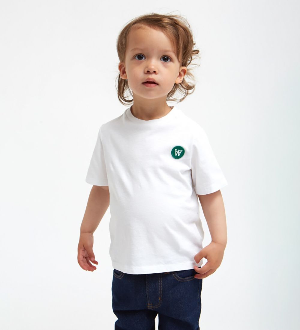 Wood Wood Kids T-shirt - White