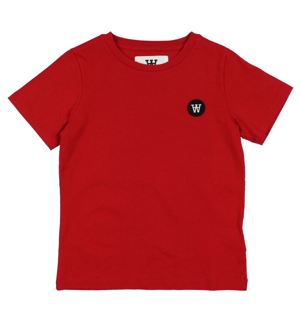 Wood Wood Kids T-shirt - Red
