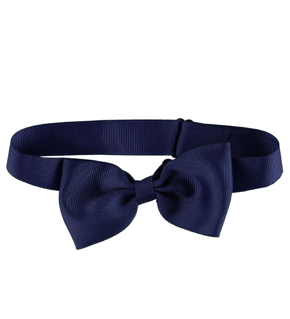 By Stær Bow Tie - Grosgrain - Navy w. Structure