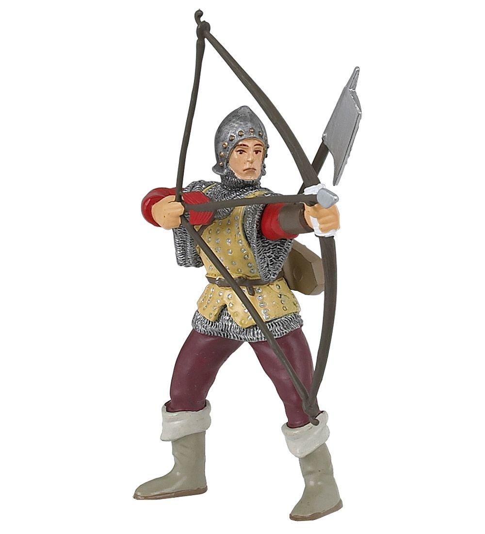 Papo Rood Boogschutter - H: 11 cm