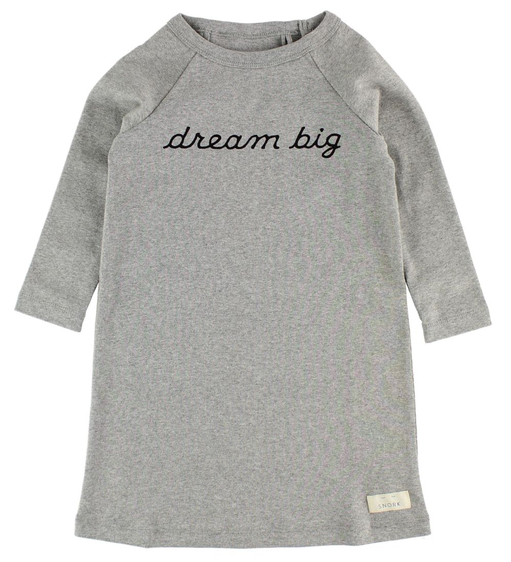 Snork Nightdress - Grey Melange