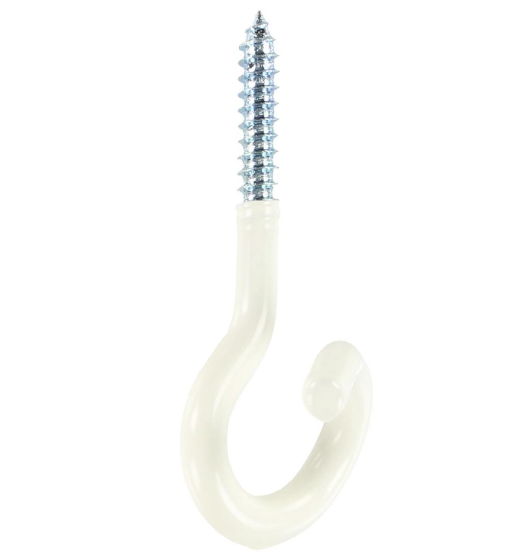 Leander Classic Ceiling Hook - White
