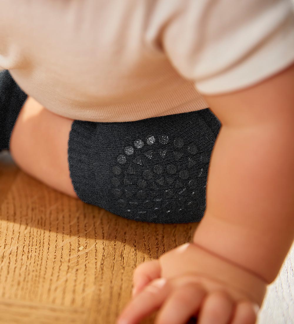 GoBabyGo Knee Pads - Non-Slip - Dark Grey Melange