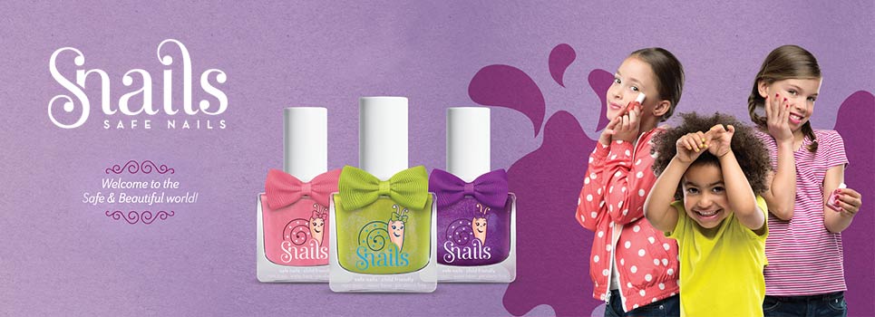 Snails Nail Polish and Lipgloss for Kids